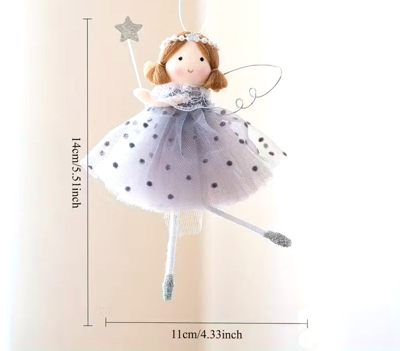 3pcs Whimsical FairyTale Angels Christmas Hanging Decorations