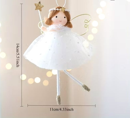 3pcs Whimsical FairyTale Angels Christmas Hanging Decorations